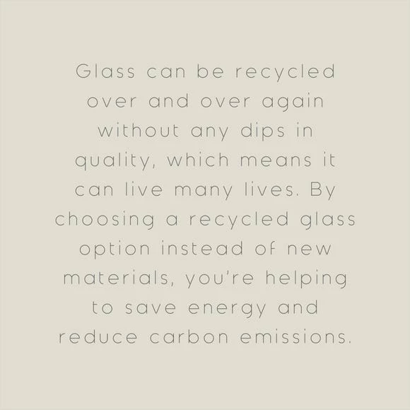 Cheapest ๐ The Edited Life Recycled Glass Small Tumbler ๐ 5 Cheapest ๐ The Edited Life Recycled Glass Small Tumbler ๐ - Image 3