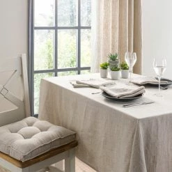 Buy 🧨 The Edited Life Set of 4 Cartmel Natural Linen Napkins 🔥 -The Edited Life sale 1000163301 alt02