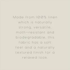 Buy 🧨 The Edited Life Set of 4 Cartmel Natural Linen Napkins 🔥 -The Edited Life sale 1000163301 alt09