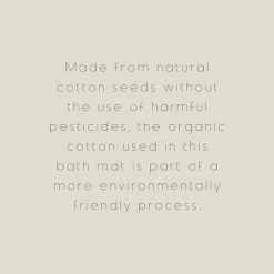 Cheapest ❤️ The Edited Life Fresh Start Natural 100% Organic Cotton Bath Mat ❤️ -The Edited Life sale 1000180824 alt09