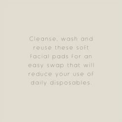 Cheapest 🎉 The Edited Life Bamboo Blend Pack of 7 Face Cloths with a White Cotton Bag ✔️ -The Edited Life sale 1000181263 alt09