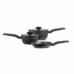 Top 10 ✔️ The Edited Life Dunelm Recycled 3 Piece Pan Set 🤩 -The Edited Life sale 1000181877 alt02