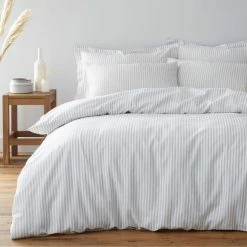 Coupon ๐ The Edited Life Leighton Grey Striped Linen Blend Oxford Pillowcase ๐ 8 Coupon ๐ The Edited Life Leighton Grey Striped Linen Blend Oxford Pillowcase ๐ -The Edited Life sale 1000181998 alt02