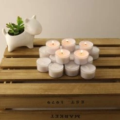 Cheapest ✨ The Edited Life Pack of 18 Unscented Tealights ❤️ -The Edited Life sale 1000183793 alt02