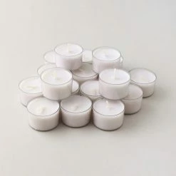 Cheapest ✨ The Edited Life Pack of 18 Unscented Tealights ❤️ -The Edited Life sale 1000183793 alt04