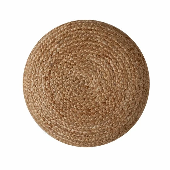 Flash Sale ✔️ The Edited Life Jute Natural Pouffe 🌟 5 Flash Sale ✔️ The Edited Life Jute Natural Pouffe 🌟 - Image 4
