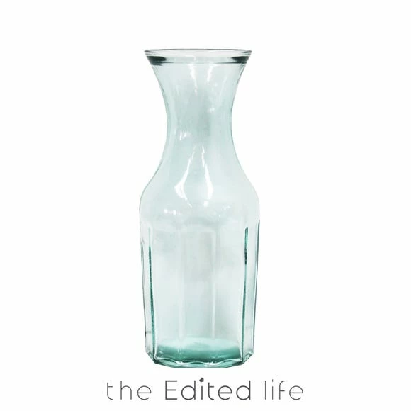 Cheap ⭐ The Edited Life Recycled Glass Carafe ✔️ 3 Cheap ⭐ The Edited Life Recycled Glass Carafe ✔️