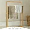 Best deal ❤️ The Edited Life Ash Wood Free Standing Towel Rail 😉 -The Edited Life sale 30711411
