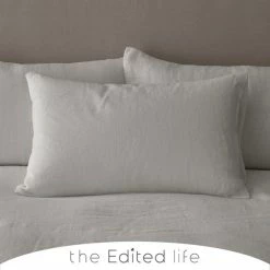 Cheapest 𧨠The Edited Life Rowan Linen Standard Pillowcase π₯°