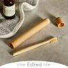 Buy 🔥 The Edited Life Bamboo Toothbrush Holder and Toothbrush 😍 -The Edited Life sale 30712537
