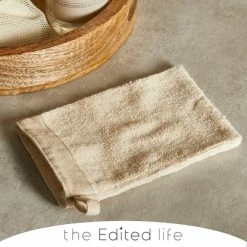 Flash Sale 🥰 The Edited Life Cotton Jute Wash Mitt ✔️