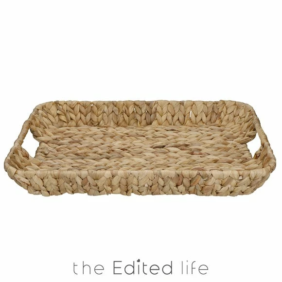 Buy ๐ฏ The Edited Life Rectangular Water Hyacinth Tray ๐ 3 Buy ๐ฏ The Edited Life Rectangular Water Hyacinth Tray ๐
