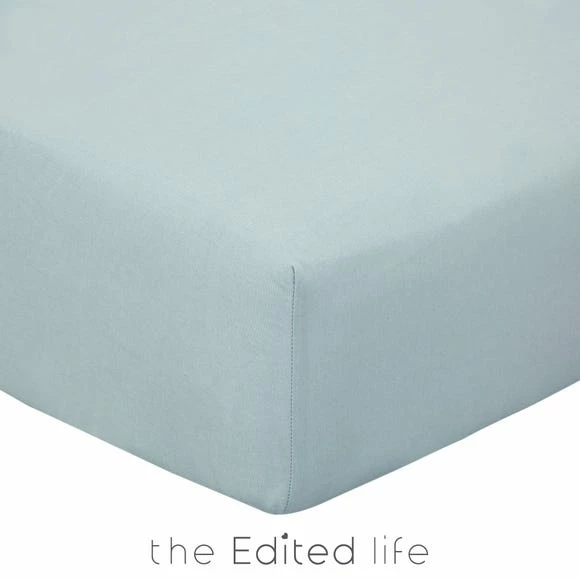 Buy 🔔 The Edited Life Pack of 2 100% Organic Cotton Fitted Sheets 🎁 2 Buy 🔔 The Edited Life Pack of 2 100% Organic Cotton Fitted Sheets 🎁