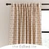 Hot Sale 💯 The Edited Life Nomadic Check Unlined Ecru Hidden Tab Top Curtains 🌟 1 Hot Sale 💯 The Edited Life Nomadic Check Unlined Ecru Hidden Tab Top Curtains 🌟 -The Edited Life sale 30717628