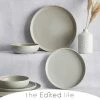 Hot Sale 😉 The Edited Life Urban Grey 12 Piece Dinner Set 😉 -The Edited Life sale 30718088