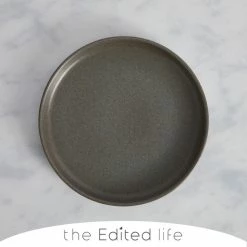 Best Pirce β The Edited Life Urban Charcoal Stoneware Side Plate π