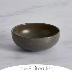 Promo ✨ The Edited Life Urban Charcoal Stoneware Dipping Bowl 👏
