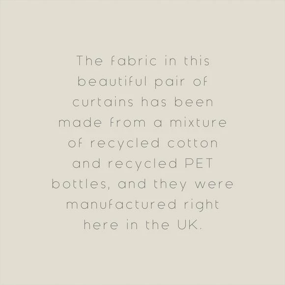 Promo ⭐ The Edited Life Linen Look Fern Tab Top Pencil Pleat Curtains 🎁 7 Promo ⭐ The Edited Life Linen Look Fern Tab Top Pencil Pleat Curtains 🎁 - Image 6