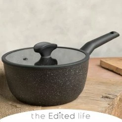 Coupon 🤩 The Edited Life Dunelm Recycled 20cm Saucepan 🌟