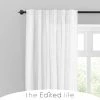 Best Sale 😍 The Edited Life Cartmel Linen White Single Voile Panel 🥰 1 Best Sale 😍 The Edited Life Cartmel Linen White Single Voile Panel 🥰 -The Edited Life sale 30729228