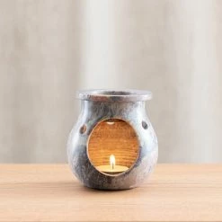 Wholesale 😀 The Edited Life Agra Stone Grey Oil Burner ⌛