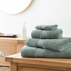 Buy ⌛ The Edited Life The Edited Life Naturally Soft Lily Pad Towel ⌛