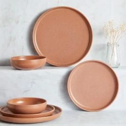 Wholesale 😀 The Edited Life Urban Rust 12 Piece Dinner Set 🧨