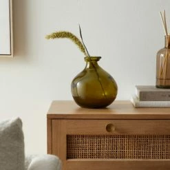 Best deal π₯ The Edited Life Recycled Glass Vase 18cm Olive π₯