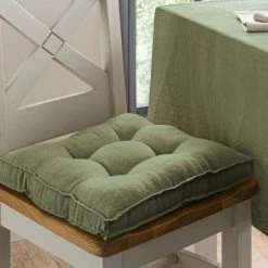 Buy 😀 The Edited Life Cartmel Linen Seat Pad 😉
