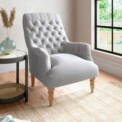Budget ❤️ The Edited Life Bibury Buttoned Back Chair ⌛