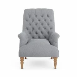Budget ❤️ The Edited Life Bibury Buttoned Back Chair ⌛ -The Edited Life sale 30773307 alt02