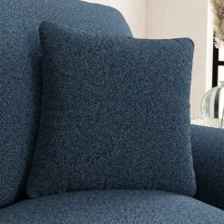 Discount π The Edited Life Woolly Marl Large Scatter Cushion Navy π