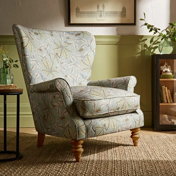 Discount ๐ฅ The Edited Life Charlbury Wing Chair Arboretum Print ๐ 3 Discount ๐ฅ The Edited Life Charlbury Wing Chair Arboretum Print ๐