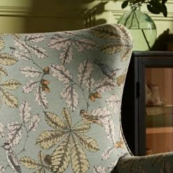 Budget 🧨 The Edited Life Marlow Wing Chair Arboretum Print 👍 -The Edited Life sale 30786679 alt04