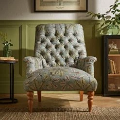 Brand new ⭐ The Edited Life Bibury Button Back Chair Arboretum Print ✔️ 11 Brand new ⭐ The Edited Life Bibury Button Back Chair Arboretum Print ✔️ -The Edited Life sale 30786681 alt03