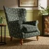 Budget 👍 The Edited Life Charlbury Wing Chair Marsh Botanical Print 🌟 -The Edited Life sale 30786696